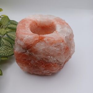 Himalayan Salt Candle Holder - Cracked
